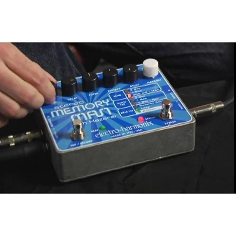 【良品】EHX Stereo Memory Man with Hazarai Magazine Luiza | Pra você é Magalu!